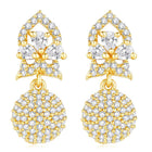 Sparkle CZ Drop Earrings | Peora Dazzling CZ Jewellery

