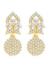 Sparkle CZ Drop Earrings | Peora Dazzling CZ Jewellery

