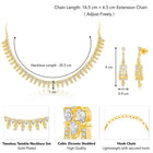 CZ Necklace Set – Stunning CZ Stone Jewellery by Peora
