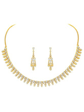 CZ Necklace Set – Stunning CZ Stone Jewellery by Peora
