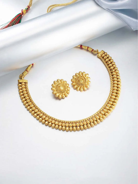 Choker Necklace Set – Stylish Ethnic Jewellery for Women | Peora