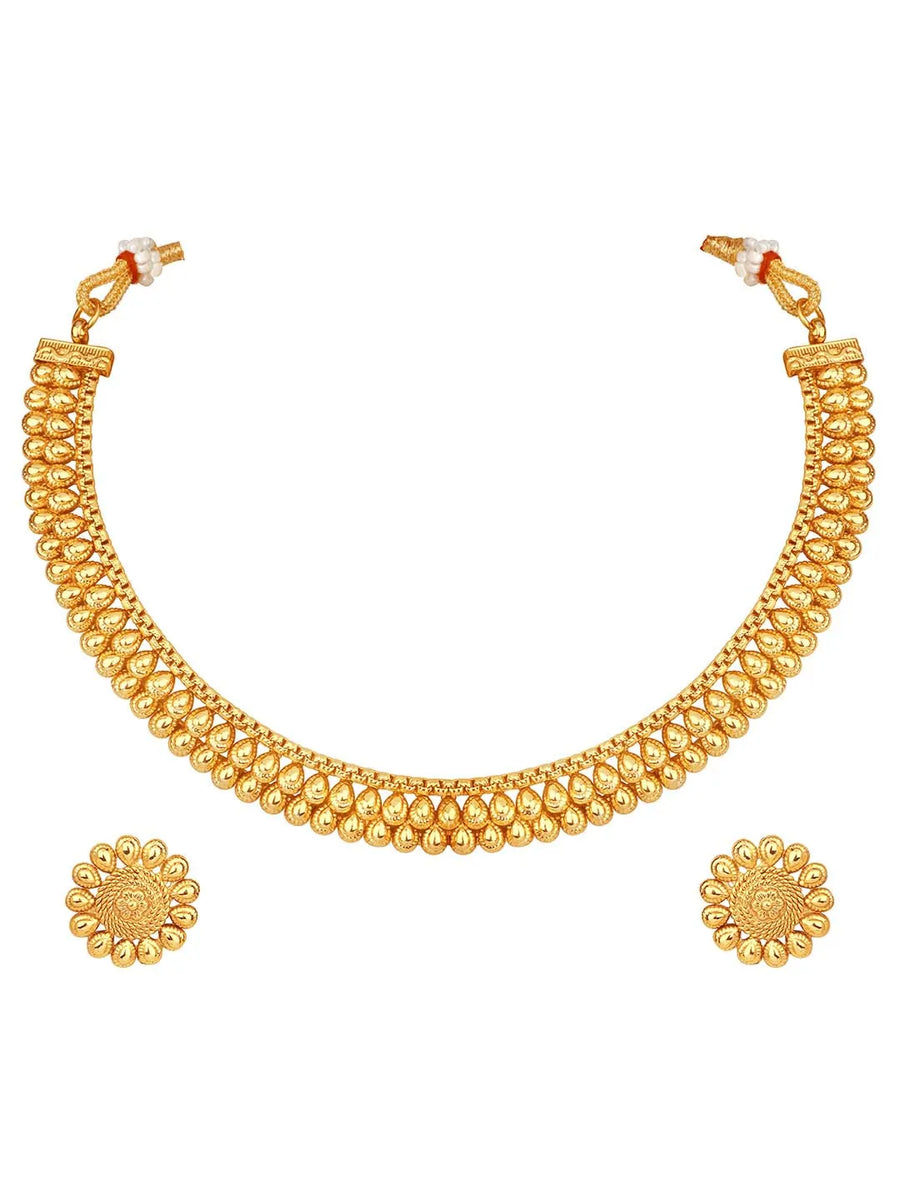 Choker Necklace Set – Stylish Ethnic Jewellery for Women | Peora