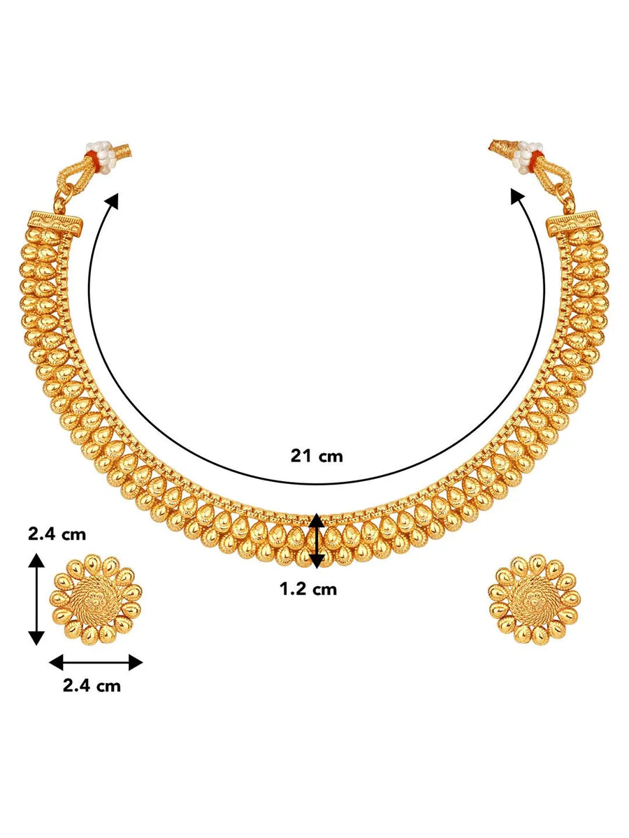 Choker Necklace Set – Stylish Ethnic Jewellery for Women | Peora