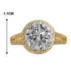 Crystal CZ Ring by Peora – Sparkling & Stylish Jewellery