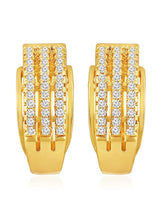 Diamond Hoop Earrings | Sparkling Fashion Jewellery by Peora Fashions
