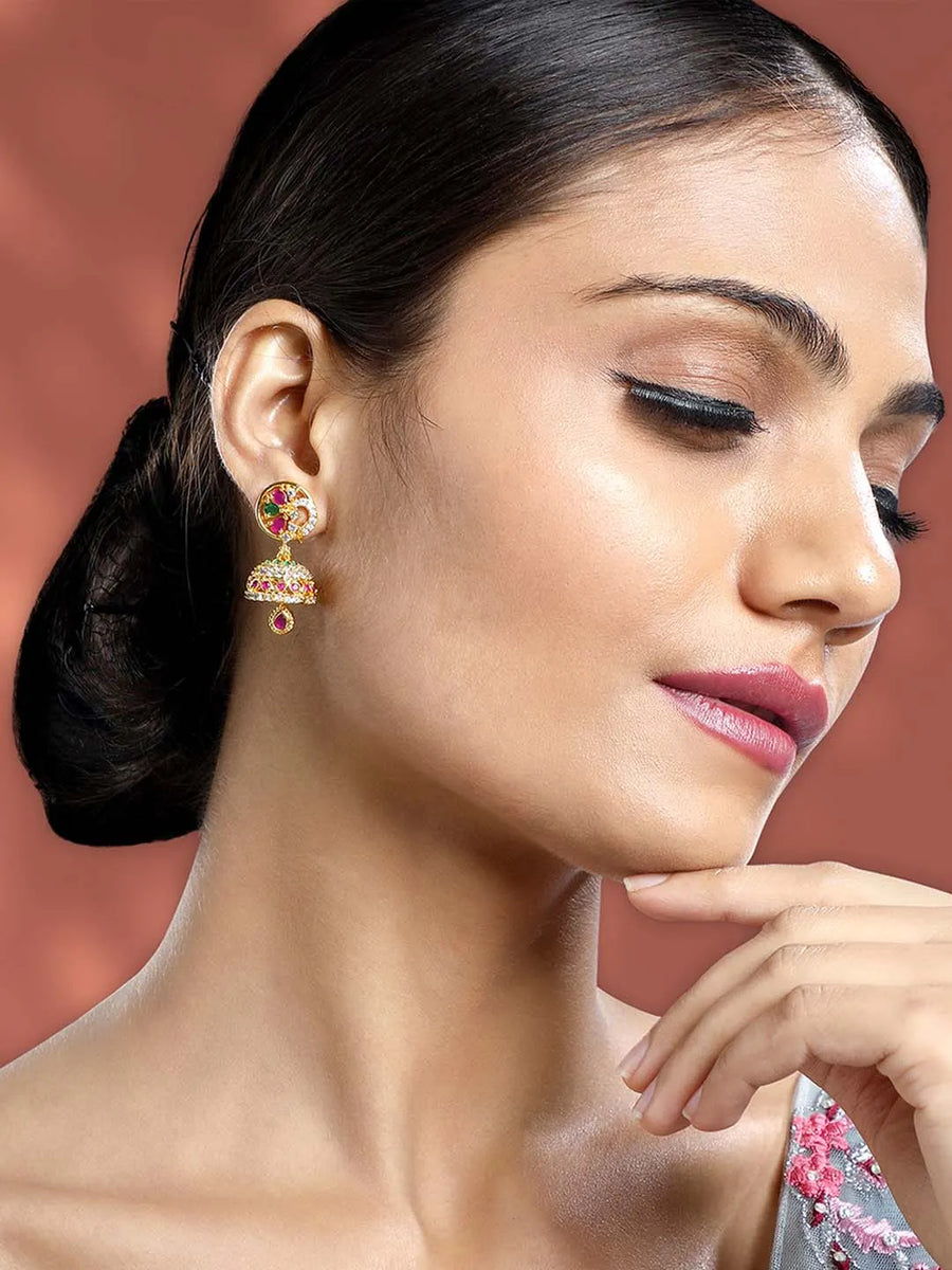 Explore Our CZ Jhumki Collection | Jewellery Styles at Peora

