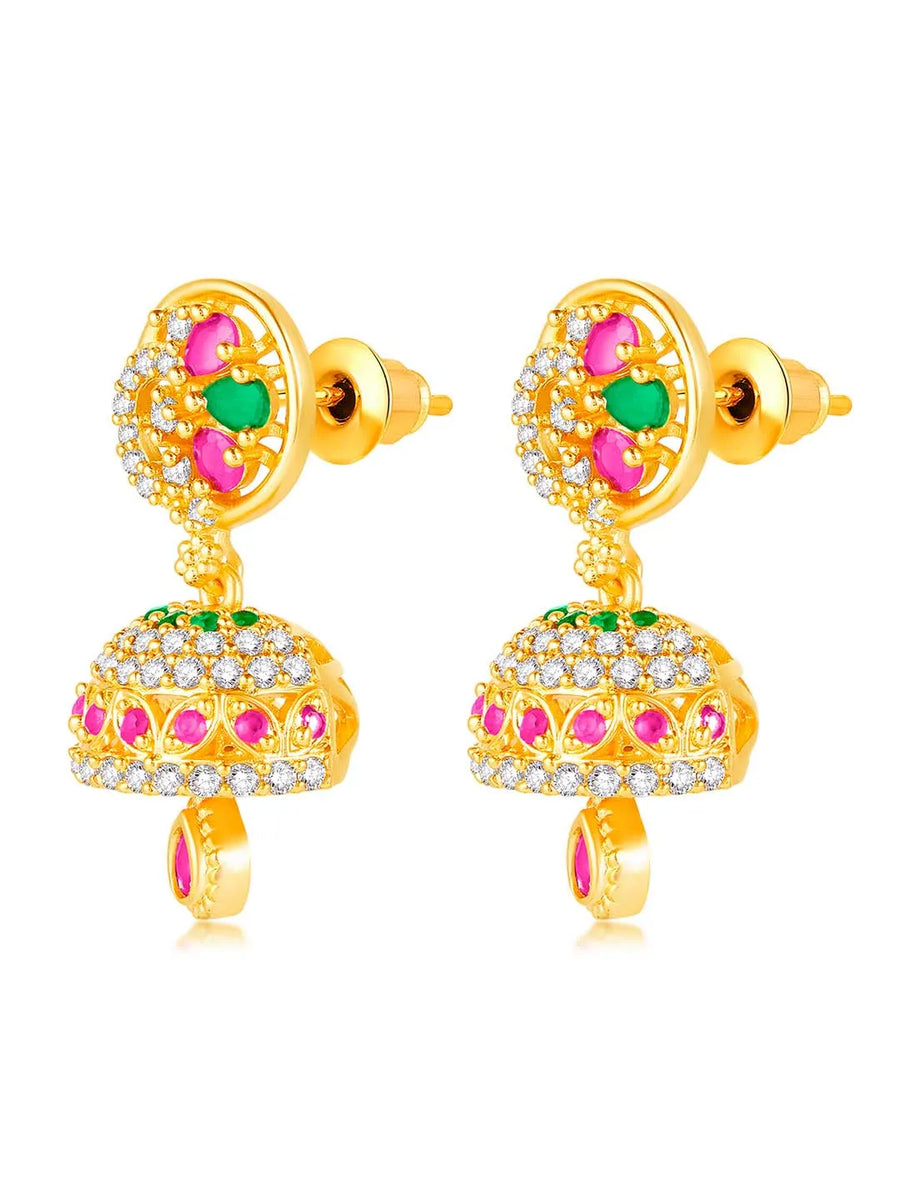 Explore Our CZ Jhumki Collection | Jewellery Styles at Peora

