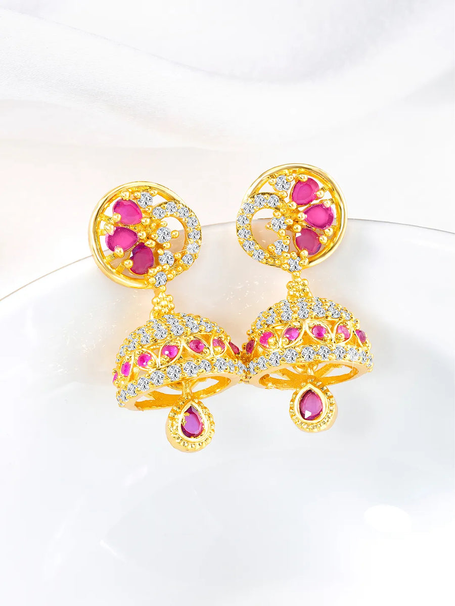 Explore Our CZ Jhumki Collection | Jewellery Styles at Peora

