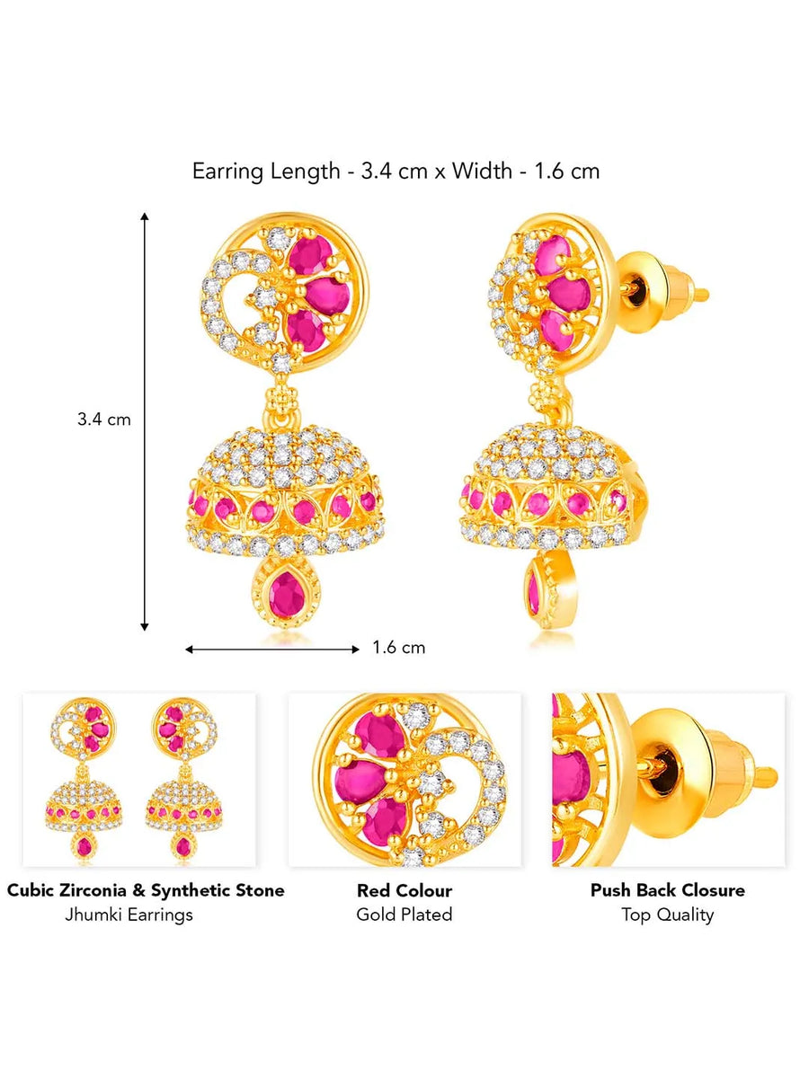 Explore Our CZ Jhumki Collection | Jewellery Styles at Peora

