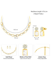CZ Necklace Set – Radiant Fashion Jewellery by Peora

