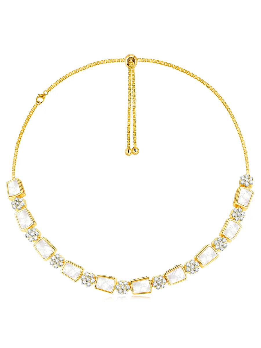 CZ Necklace Set – Radiant Fashion Jewellery by Peora

