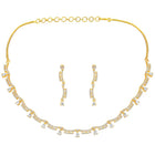 Twinkle CZ Necklace Set – Shimmering CZ Jewellery by Peora
