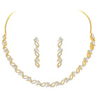 CZ Necklace Set – Exquisite Cubic Zirconia Jewellery by Peora
