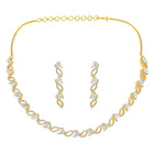 CZ Necklace Set – Exquisite Cubic Zirconia Jewellery by Peora
