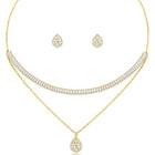 CZ Necklace Set – Sparkling Fashion Jewellery by Peora

