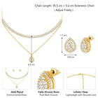 CZ Necklace Set – Sparkling Fashion Jewellery by Peora

