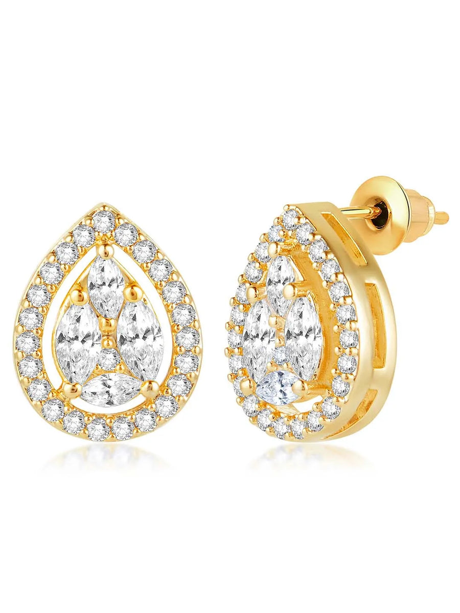 CZ Necklace Set – Sparkling Fashion Jewellery by Peora

