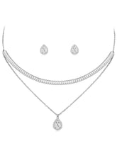 CZ Necklace Set – Sparkling Fashion Jewellery by Peora

