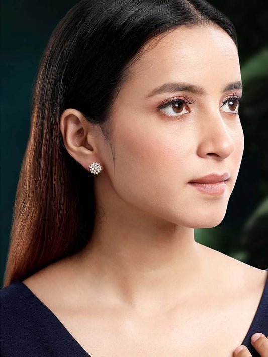 Brilliant CZ Studs by Peora – Radiant Fashion Jewellery

