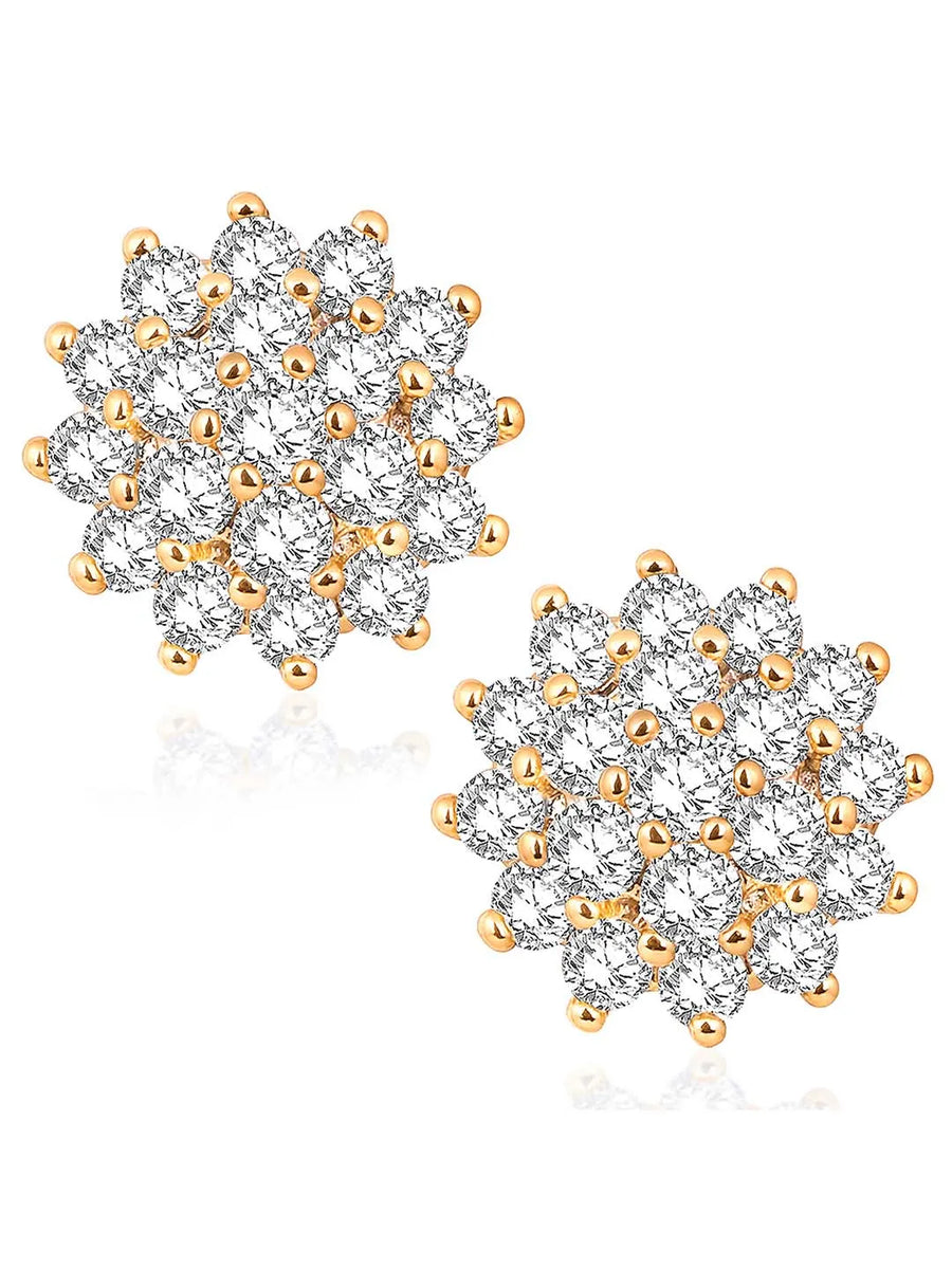 Brilliant CZ Studs by Peora – Radiant Fashion Jewellery

