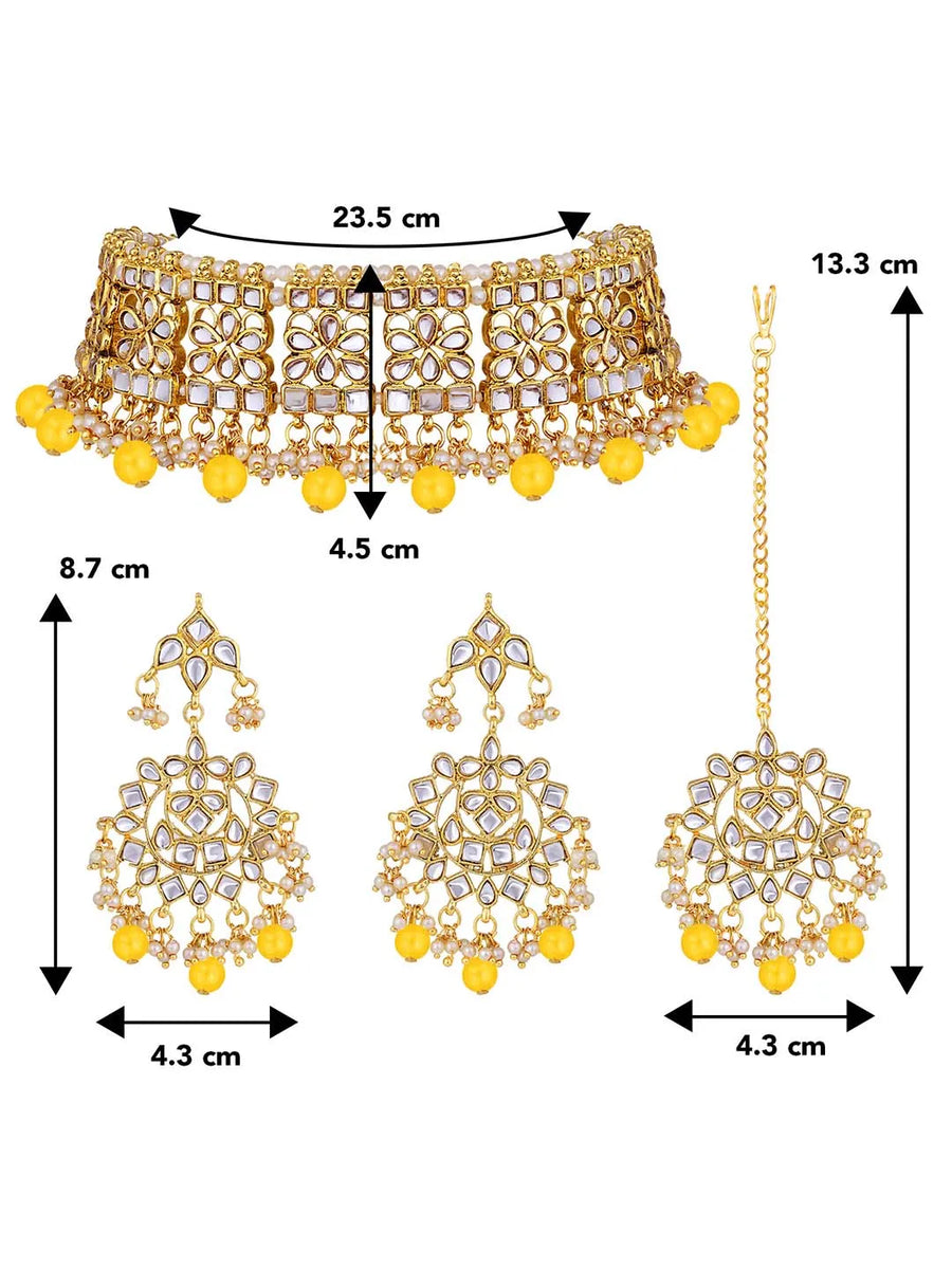Kundan Choker Set – Royal & Traditional Jewelry for Women | Peora