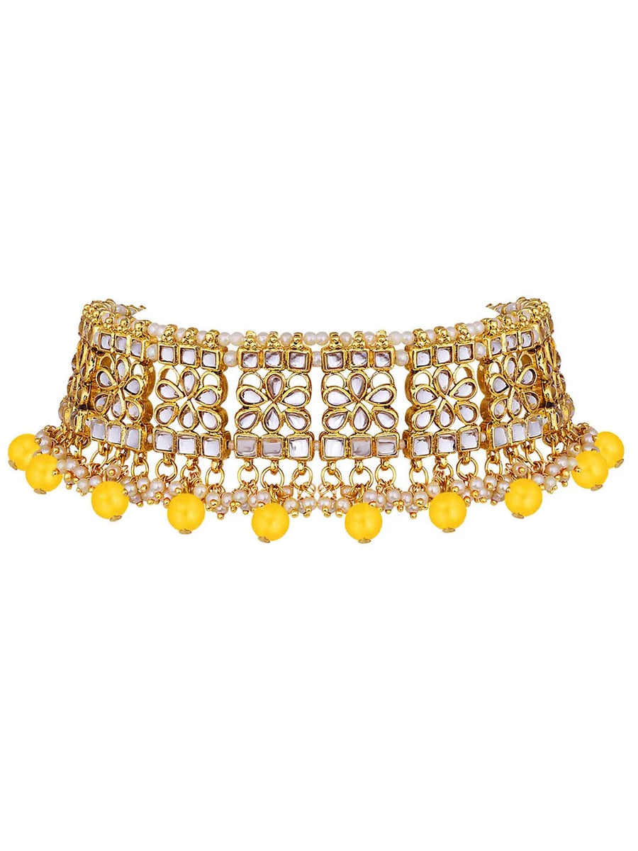 Kundan Choker Set – Royal & Traditional Jewelry for Women | Peora