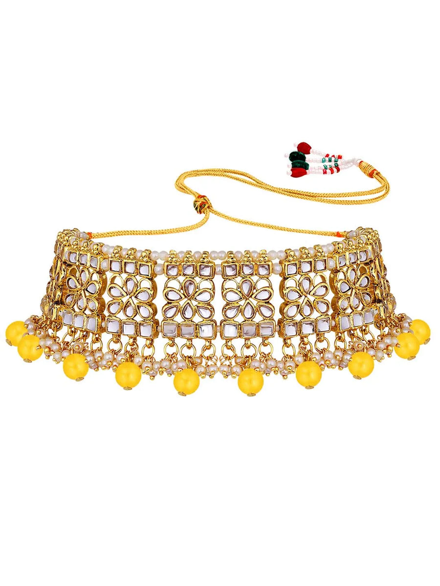 Kundan Choker Set – Royal & Traditional Jewelry for Women | Peora
