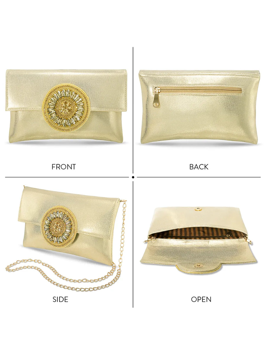 Design-Crafted Clutch by Peora | Artistic Fashion Accessory for Women

