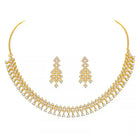 CZ Necklace Set – Premium Jewellery with Sparkling Finish by Peora
