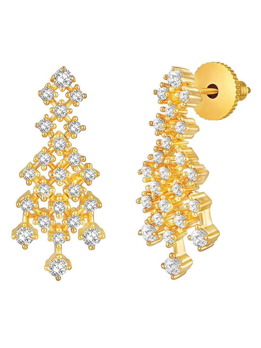CZ Necklace Set – Premium Jewellery with Sparkling Finish by Peora
