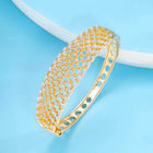 CZ Kada Bangle – Stunning Stone Bangle Jewellery by Peora
