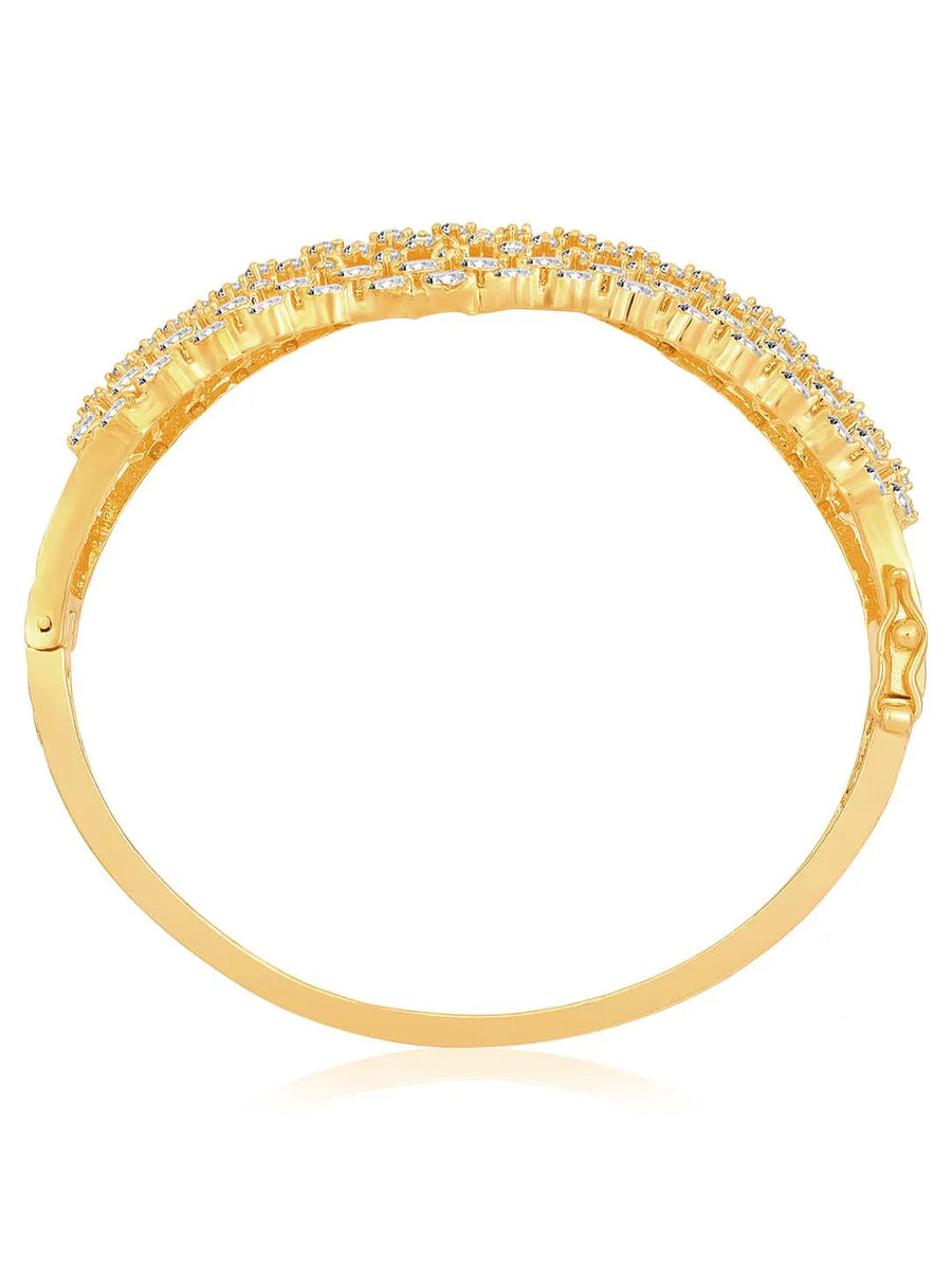 CZ Kada Bangle – Stunning Stone Bangle Jewellery by Peora
