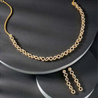 Diaries CZ Necklace Set – Elegant Storytelling Jewellery by Peora
