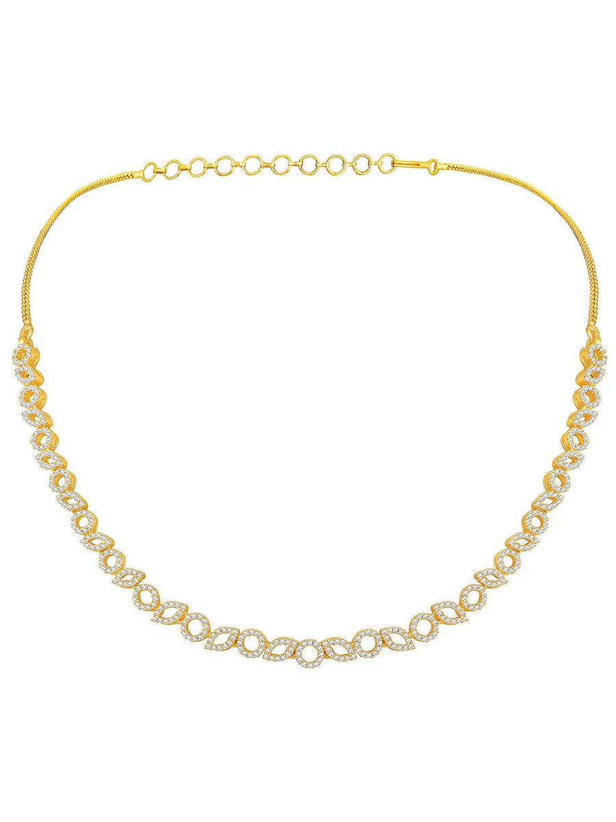 Diaries CZ Necklace Set – Elegant Storytelling Jewellery by Peora
