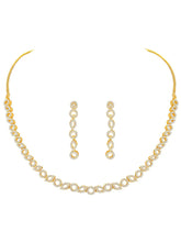 Diaries CZ Necklace Set – Elegant Storytelling Jewellery by Peora
