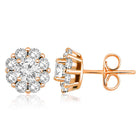 CZ Dazzling Stud Earrings by Peora – Stunning Fashion Jewellery


