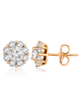CZ Dazzling Stud Earrings by Peora – Stunning Fashion Jewellery

