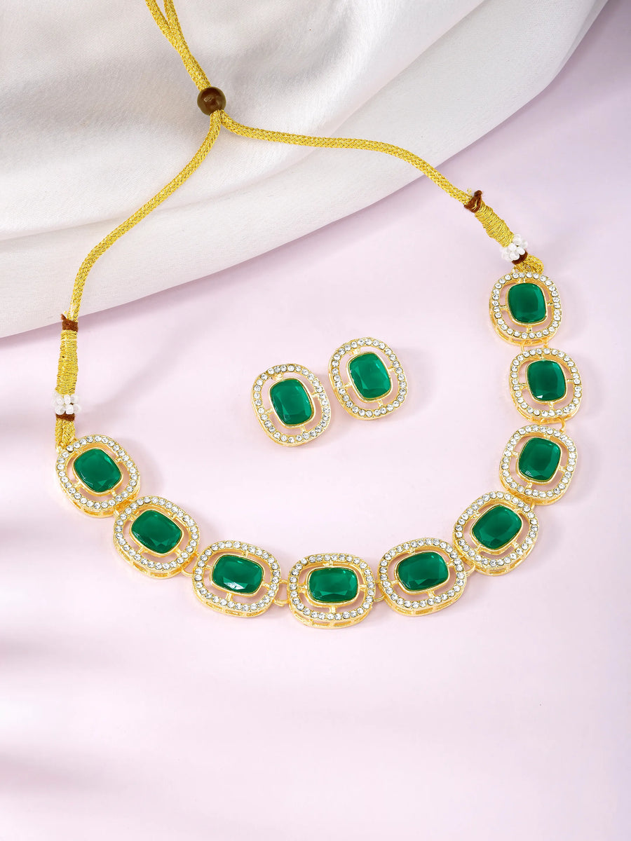Short Necklace Set – Elegant & Minimal Jewellery for Women | Peora