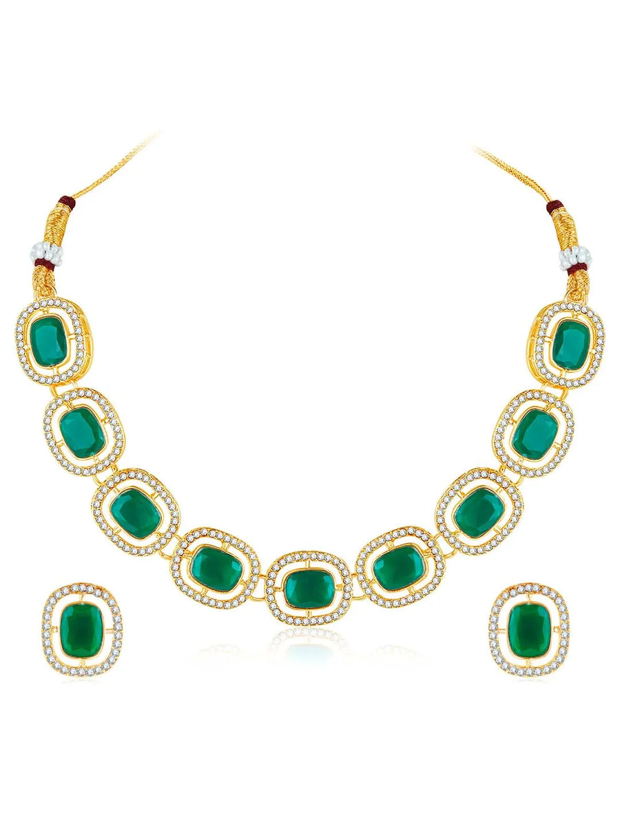 Short Necklace Set – Elegant & Minimal Jewellery for Women | Peora