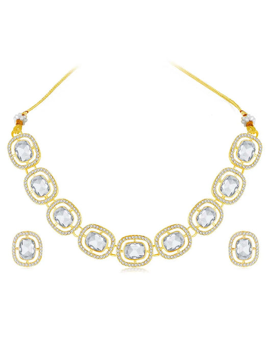 Short Necklace Set – Elegant & Minimal Jewellery for Women | Peora