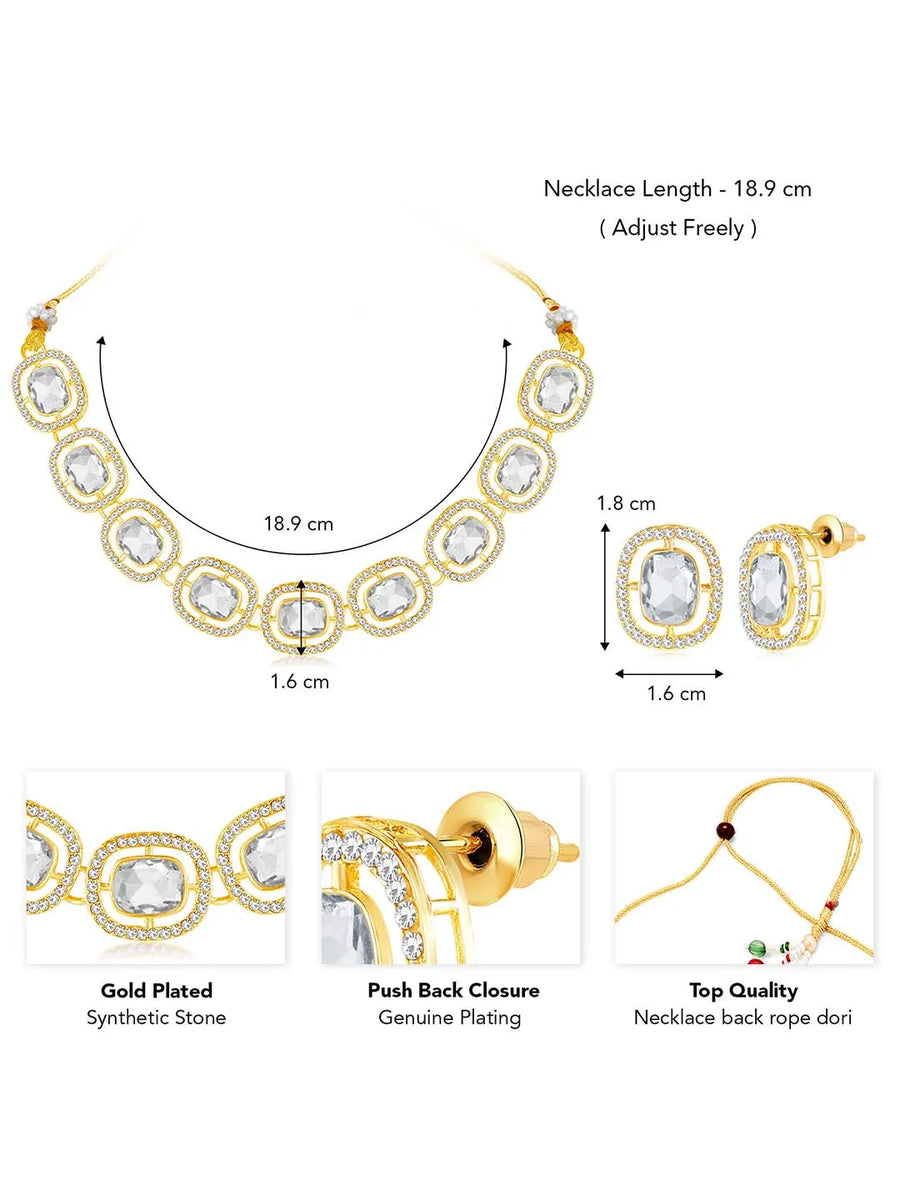 Short Necklace Set – Elegant & Minimal Jewellery for Women | Peora