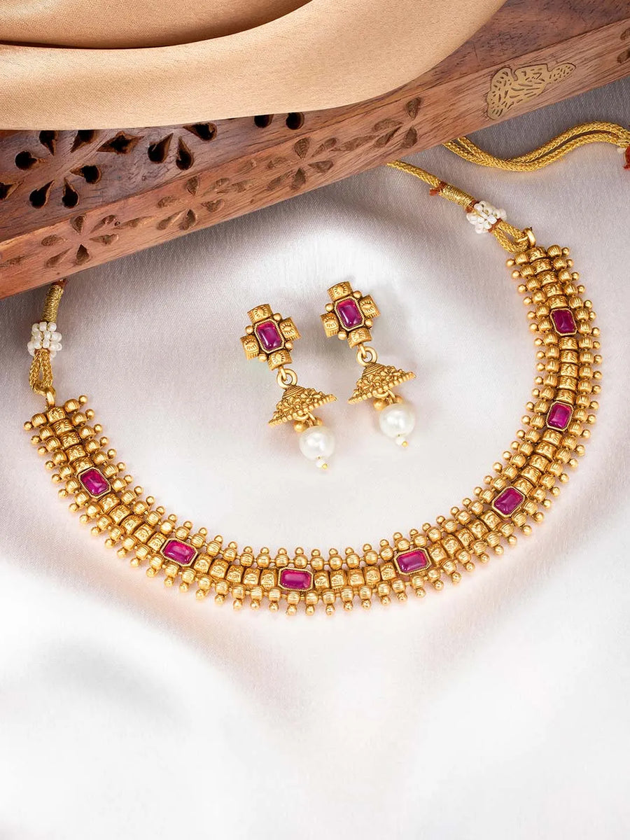 Necklace Set – Stylish & Traditional Jewellery for Women | Peora