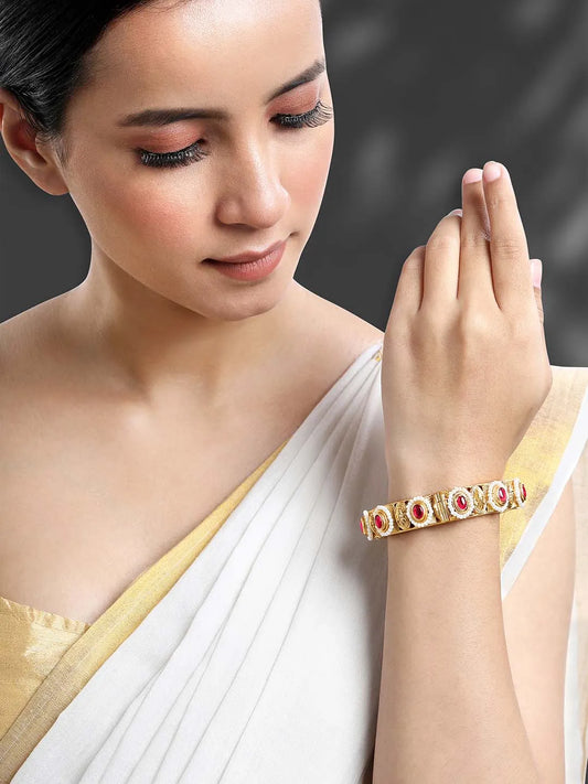 Stone Kada for Women – Designer Ethnic Jewellery | Peora