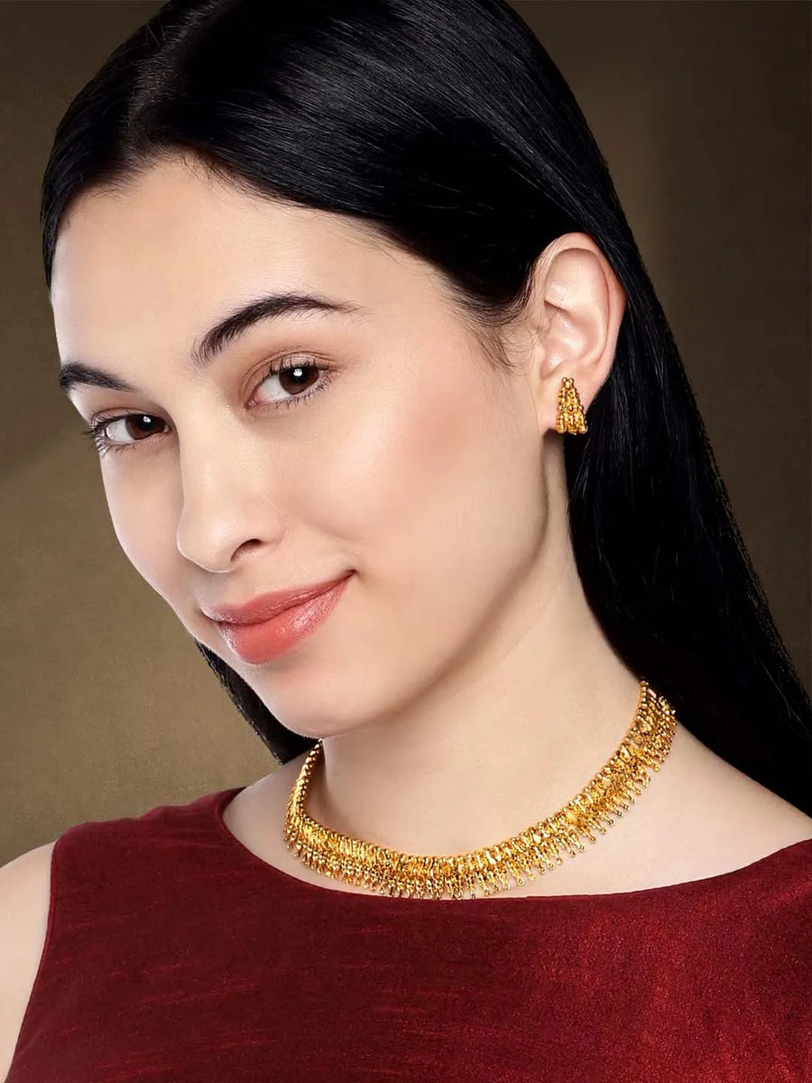 Short Necklace Set – Stylish & Graceful Jewellery | Peora