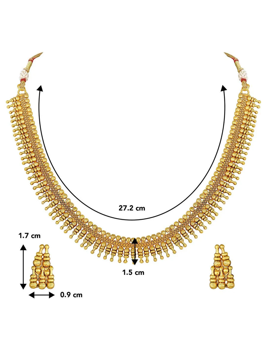 Short Necklace Set – Stylish & Graceful Jewellery | Peora