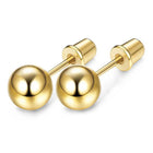 Ball Stud Earrings by Peora | Minimalist Fashion Jewellery for Daily Wear

