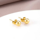 Ball Stud Earrings by Peora | Minimalist Fashion Jewellery for Daily Wear

