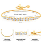 CZ Bracelet – Stylish Sparkling Jewellery by Peora
