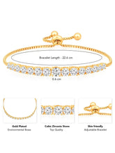 CZ Bracelet – Stylish Sparkling Jewellery by Peora
