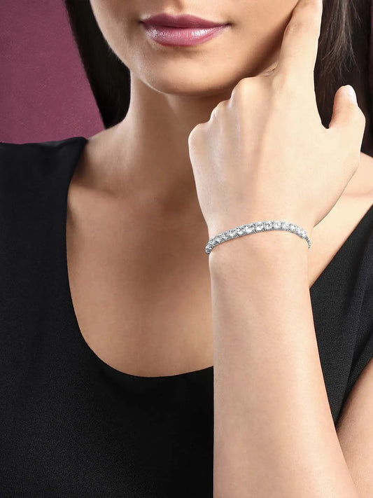 CZ Bracelet – Stylish Sparkling Jewellery by Peora

